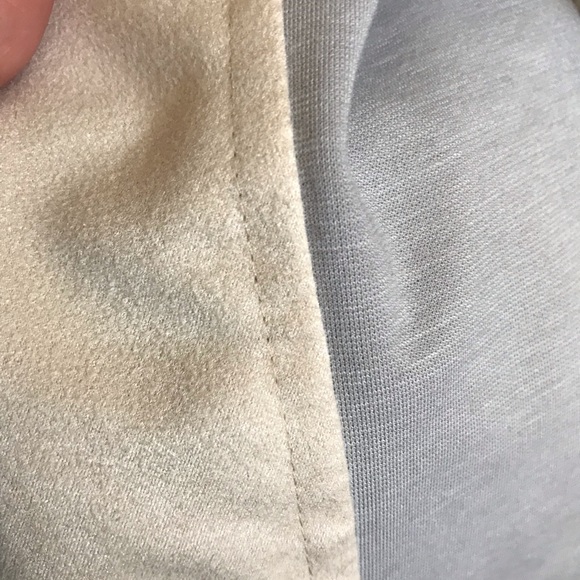 Cropped, cream motorcycle jacket size S - Picture 7 of 8